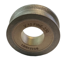 Mó trapezoidal d.50 CNC vidro 10mm fina