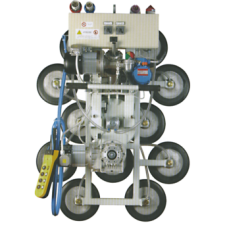 Ventosa 1200Kg - com rotação continua e Basculamento Eléctrico 